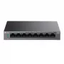 TP-Link LiteWave 8-Port Gigabit stalinis komutatorius su 8 PoE+ prievadais
