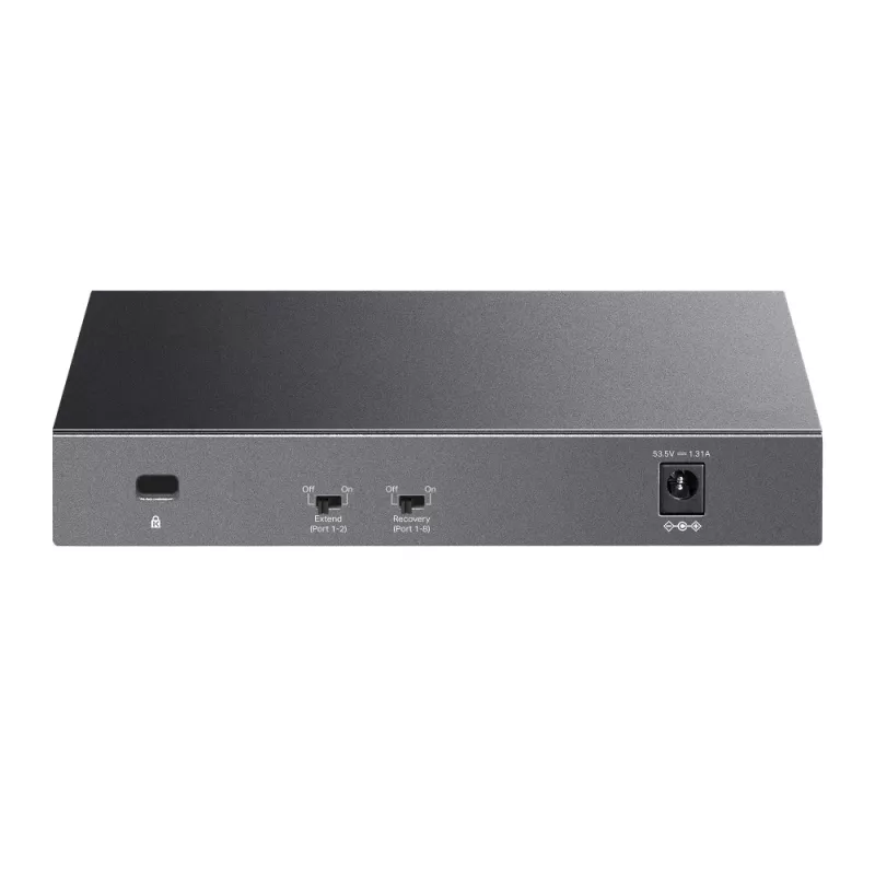TP-Link LiteWave 8-Port Gigabit stalinis komutatorius su 8 PoE+ prievadais