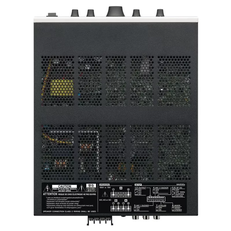 Yamaha MA2030A garso stiprintuvas 2.0 kanalų PA sistema Juoda