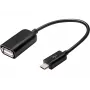 Sandberg OTG adapteris MicroUSB M - USB F, Micro-USB B, USB A, USB 2.0, Vyriškas/Moteriškas, 0.48 Gbit/s, Juodas