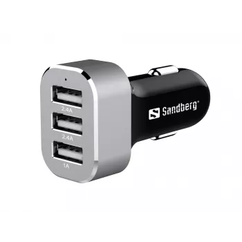 Sandberg Multi Car Charger 3xUSB automobilinis įkroviklis