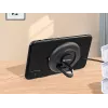 Sandberg Wireless Charger Suction Ring, belaidis įkroviklis su siurbimo žiedu, vidaus ir lauko naudojimui, USB, belaidis įkrovimas, PowerIQ, juoda