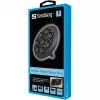 Sandberg Wireless Charger Suction Ring, belaidis įkroviklis su siurbimo žiedu, vidaus ir lauko naudojimui, USB, belaidis įkrovimas, PowerIQ, juoda