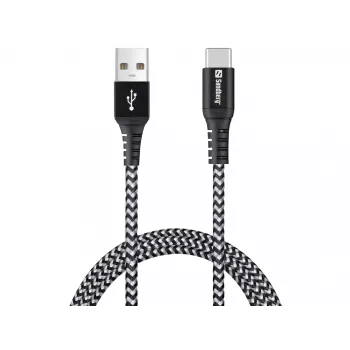 Sandberg Survivor USB-C – USB-A kabelis 1 m