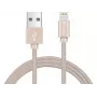 Sandberg Excellence Lightning Gold 1m, USB-A laidas, auksinis, 1 m