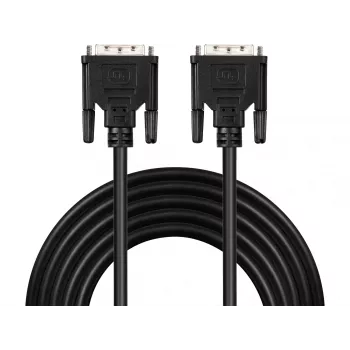 Sandberg Monitor Cable DVI-DVI 2 m, juodas, vyriški/vyriški