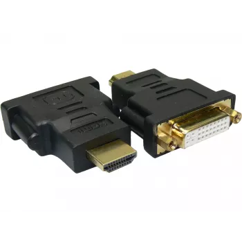 Sandberg Adapter DVI-F - HDMI-M, juoda