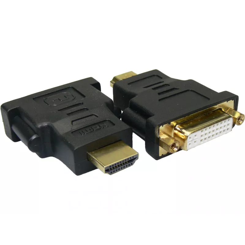 Sandberg Adapter DVI-F - HDMI-M, juoda