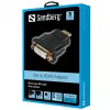 Sandberg Adapter DVI-F - HDMI-M, juoda