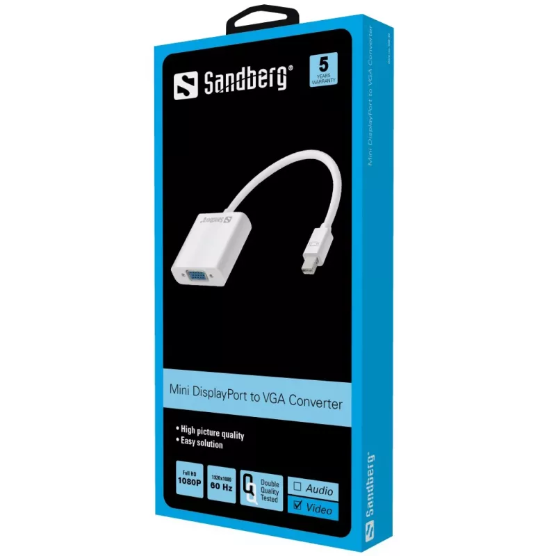 Sandberg adapteris Mini DisplayPort į VGA