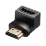 Sandberg HDMI 2.0 kampinis adapteris kištukas, HDMI, juodas
