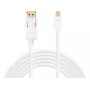 Sandberg DP-MiniDP 1.2 4K M-M 2m, 2 m, DisplayPort, Mini DisplayPort, Kištukas, Kištukas, Baltas