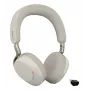 Jabra Evolve3 75 - MS Link390c - Juoda, Belaidis, 20 - 20000 Hz, Skambučiai/Muzika, 180 g, Ausinės, Pilka