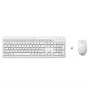 HP 230 belaidė klaviatūra ir pelė, pilno dydžio, membraninė, balta