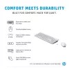 HP 230 belaidė klaviatūra ir pelė, pilno dydžio, membraninė, balta