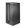 StarTech.com 4-Post 26U sieninis tinklo kabinetas su 1U lentyna, 19 colių šarnyrinis sieninis serverio stovas duomenų / AV / elektronikos / kompiuterinės įrangos montavimui, lankstus ventiliuojamas stovo korpusas