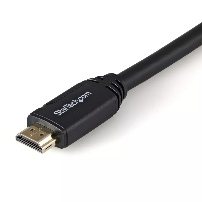 StarTech.com 9.8ft (3m) HDMI 2.0 kabelis, 4K Premium Certified High Speed HDMI su Ethernet, 4K 60Hz HDR10, UHD HDMI kabelis, M/M su griebiančiomis jungtimis