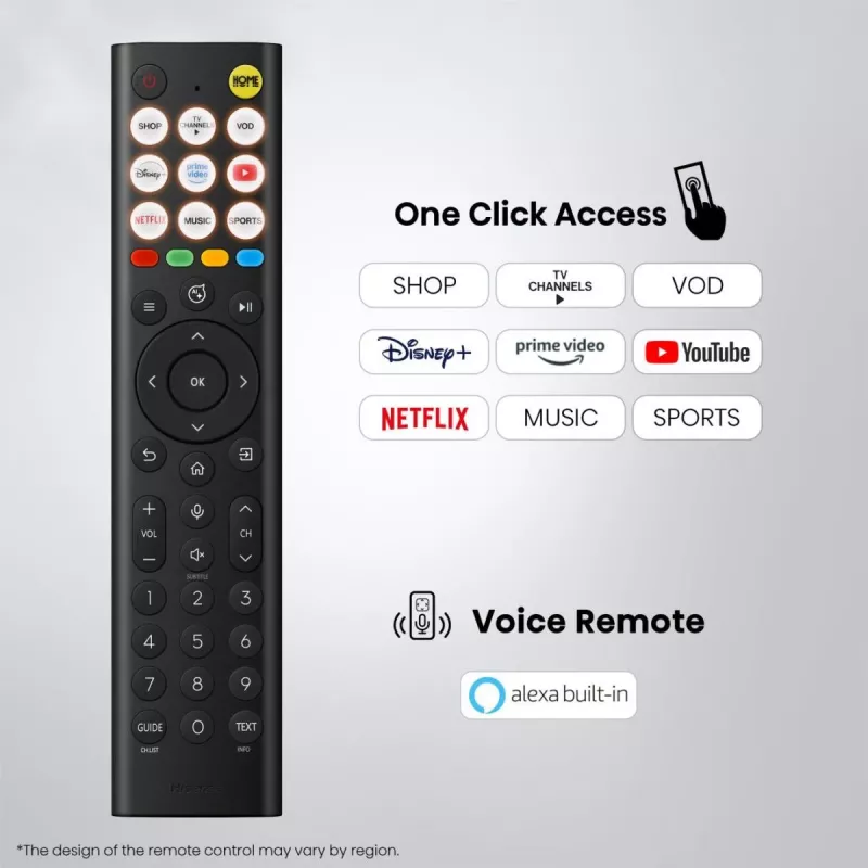 Hisense 75E8S televizorius 190,5 cm (75 col.) 4K Ultra HD Smart TV Wi-Fi Pilka 400 cd/m²