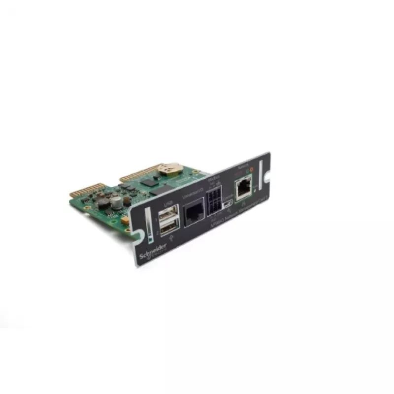APC AP9643 tinklo valdymo kortelė – vidinė belaidė, IEEE 802.1x, juoda