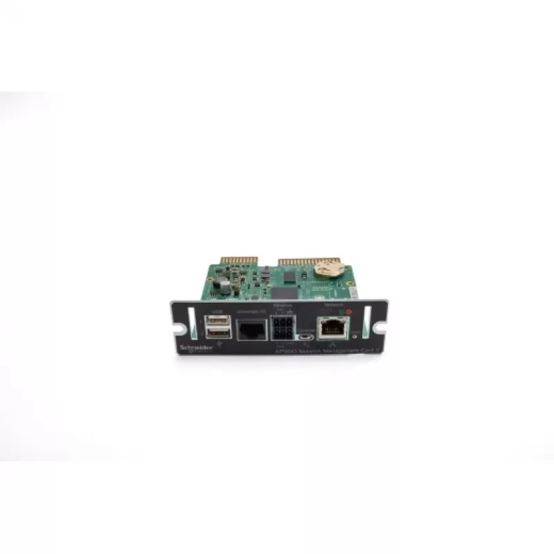APC AP9643 tinklo valdymo kortelė – vidinė belaidė, IEEE 802.1x, juoda