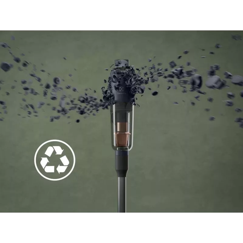Elektrinis šlavimo siurblys Electrolux EP71B14WET, 14,4 V, 0,3 l, mėlynas