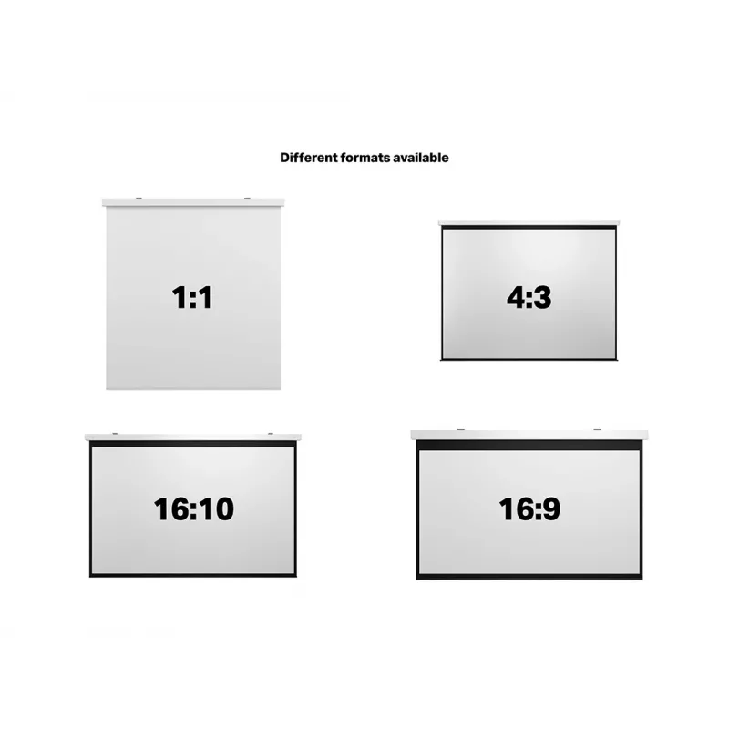 Motorizuotas projektorinis ekranas MULTIBRACKETS M 16:9 135 colių (300x168) matinis baltas