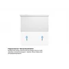 Multibrackets M 1:1 motorizuotas projektorinis ekranas 240x240, 135 col. White Edition
