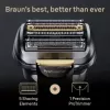 Foilinis skustuvas BRAUN Series 9 Pro+ 9510s — 5 galvutės, šlapias/sausas, Li‑Ion, 60 min. veikimo laikas, juodas