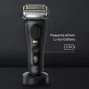Foilinis skustuvas BRAUN Series 9 Pro+ 9510s — 5 galvutės, šlapias/sausas, Li‑Ion, 60 min. veikimo laikas, juodas