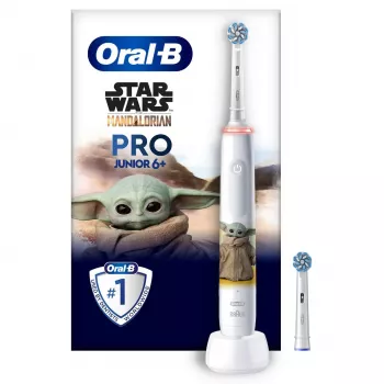 Oral-B PRO Junior Star Wars vaikiškas sukamas dantų šepetėlis