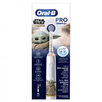 Oral-B PRO Junior Star Wars vaikiškas sukamas dantų šepetėlis