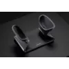 mophie AirPods Max įkrovimo stovas, vidaus naudojimui, USB, belaidis įkrovimas, juoda