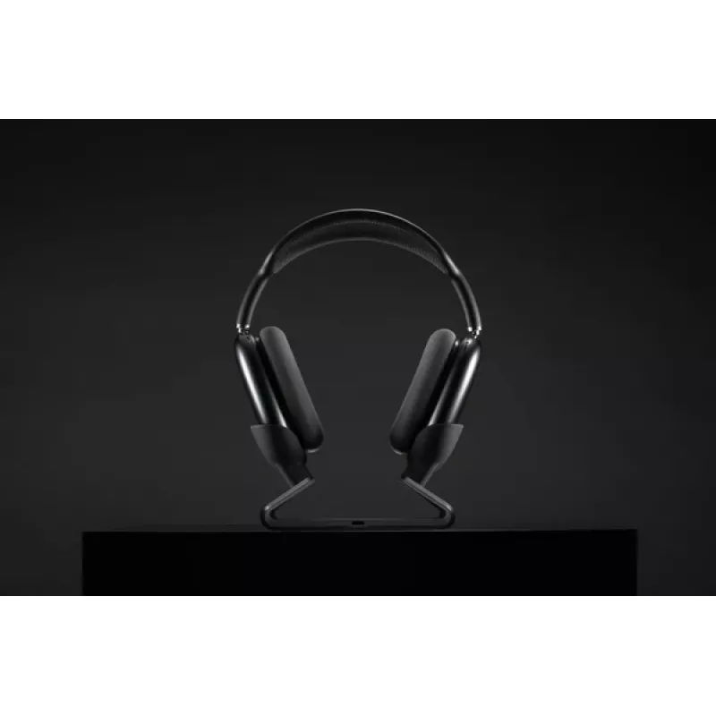 mophie AirPods Max įkrovimo stovas, vidaus naudojimui, USB, belaidis įkrovimas, juoda