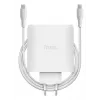 Įkroviklis TRUST Maxo 100W 2-Port USB-C GaN — 100 W, 2x USB-C, 20 V maks., AC vidaus, 2 m laidas, baltas