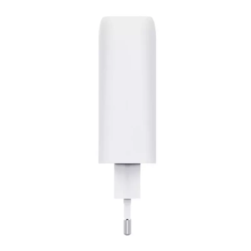 Įkroviklis TRUST Maxo 100W 2-Port USB-C GaN — 100 W, 2x USB-C, 20 V maks., AC vidaus, 2 m laidas, baltas