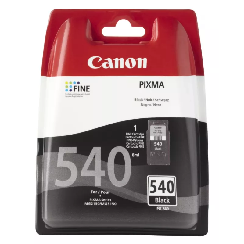 Originalus Canon PG-540 kasetė su rašalu 1 vnt. Standartinės talpos Fotografinė juoda