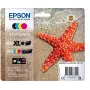 Epson 603 XL originali kasetė, 1 vnt., didelės talpos (XL), juoda, žydra, purpurinė, geltona