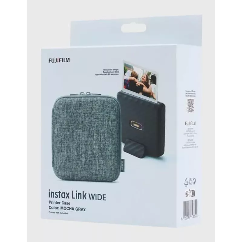 Fujifilm instax Link Wide apsauginis dėklas mocha pilkas