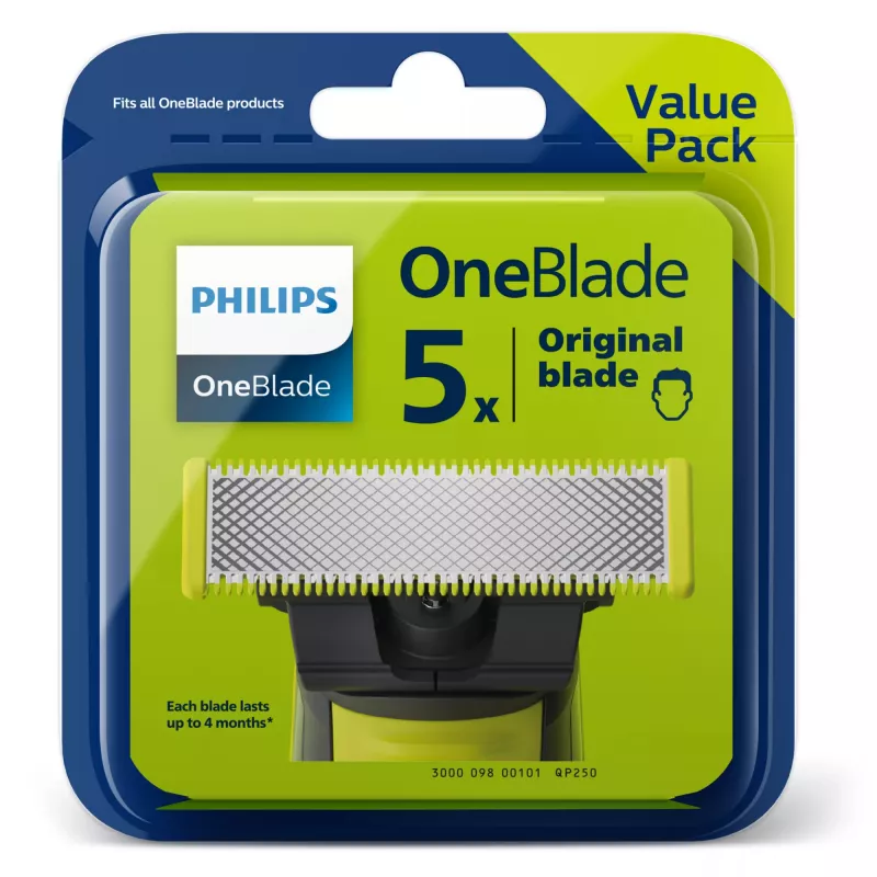 Philips Norelco OneBlade QP250/50 keičiamas peiliukas