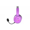 HATOR Phoenix 2 Wireless ausinės žaidimams, belaidės ir laidinės, USB Type-C / USB Type-A, Bluetooth, violetinės