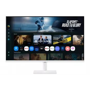 Samsung M7 M70F monitor kompiuterinis 81,3 cm (32 col.) 3840 x 2160 pikselių 4K Ultra HD LED Baltas