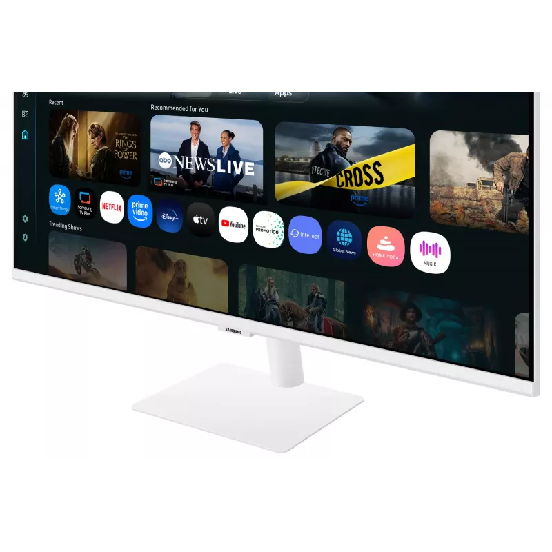 Samsung M7 M70F monitor kompiuterinis 81,3 cm (32 col.) 3840 x 2160 pikselių 4K Ultra HD LED Baltas