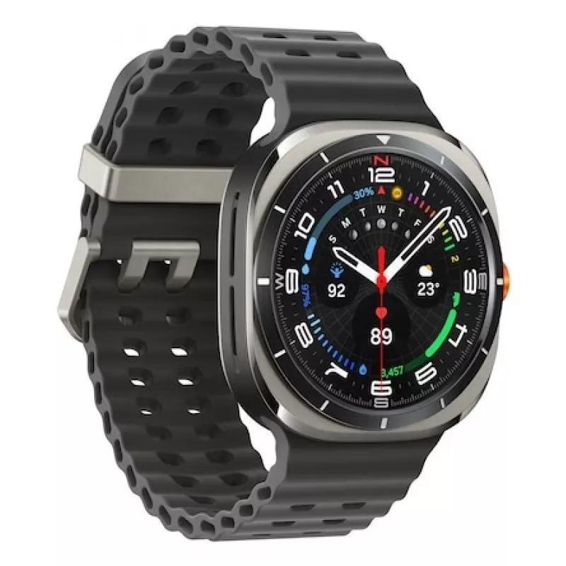 Samsung Galaxy Watch Ultra 3,81 cm (1,5 colio) AMOLED 47 mm Skaitmeninis 480 x 480 pikselių Liečiamas ekranas 4G Sidabrinis Wi-Fi GPS (palydovas)
