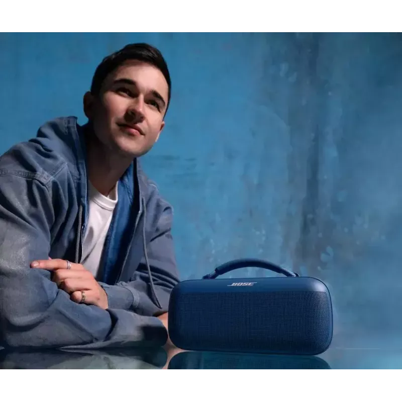 Nešiojamas garsiakalbis „Mono Portable Speaker Bose SoundLink Max“ mėlynas