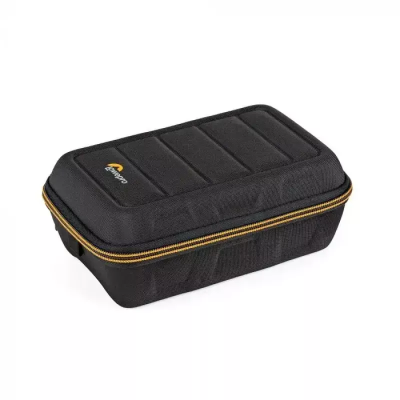 Dėklas fotoaparatui Lowepro HARDSIDE CS 60, kietas korpusas, 140×85×227 mm, juoda/oranžinė