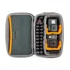 Dėklas fotoaparatui Lowepro HARDSIDE CS 60, kietas korpusas, 140×85×227 mm, juoda/oranžinė