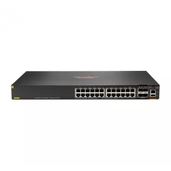 Valdomas jungiklis Aruba 6300F 24 prievadai 1GbE Class 4 PoE ir 4 prievadai SFP56