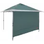 COLEMAN OnePush Shelter M Sunwall – kompaktiška greitai pastatoma saulės pastogė su Sunwall sienele