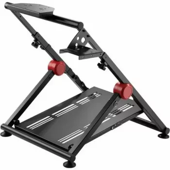 WheelStand Oplite GT PRO V2 reguliuojamo aukščio sulankstomas lenktyninio vairo stovas – juodas