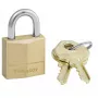 MASTER LOCK 120EURD 20 mm kieto žalvario korpuso bagažo spynelė raktinė